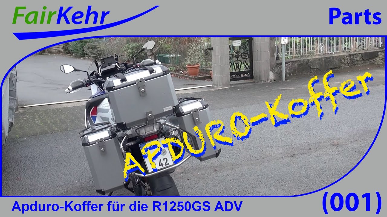 Apduro Alukoffer - eine brauchbare Alternative? R1250GSA