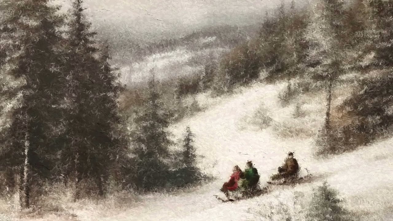 Art for TV • Winter Landscape TV Art • Vintage Snow Scenes Slideshow 