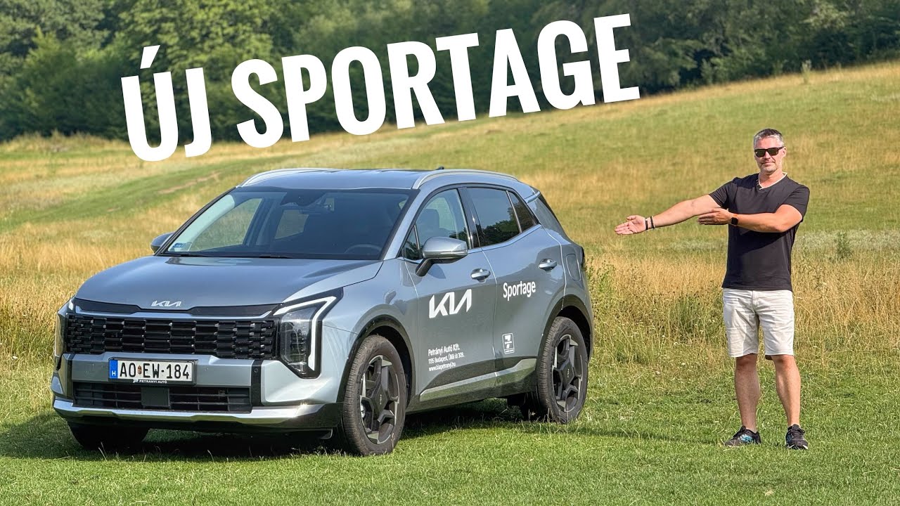 A MEGÚJULT Kia Sportage (2025) 150 T-GDI DCT | TESZT