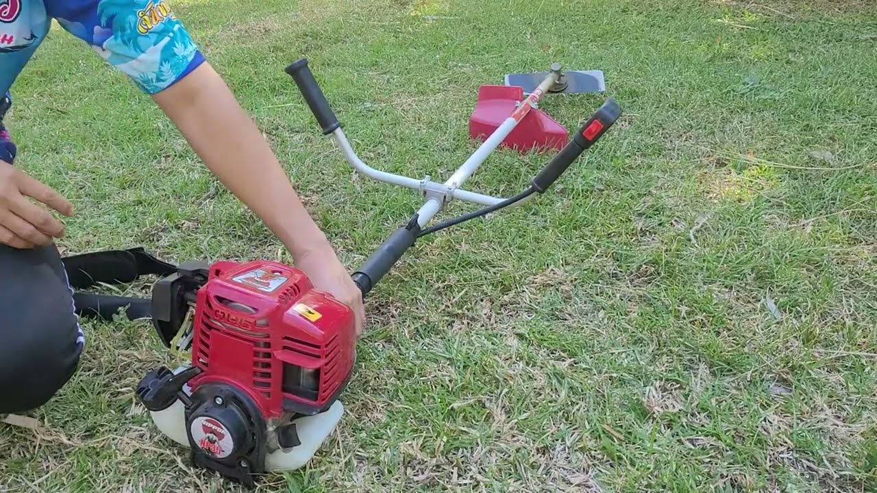 ทดสอบเครื่องตัดหญ้า 4 จังหวะ ขนาด 1.3Hp max 1.8 แรงม้า NIPPON ราคา 1,2xxบาท โปร12.12