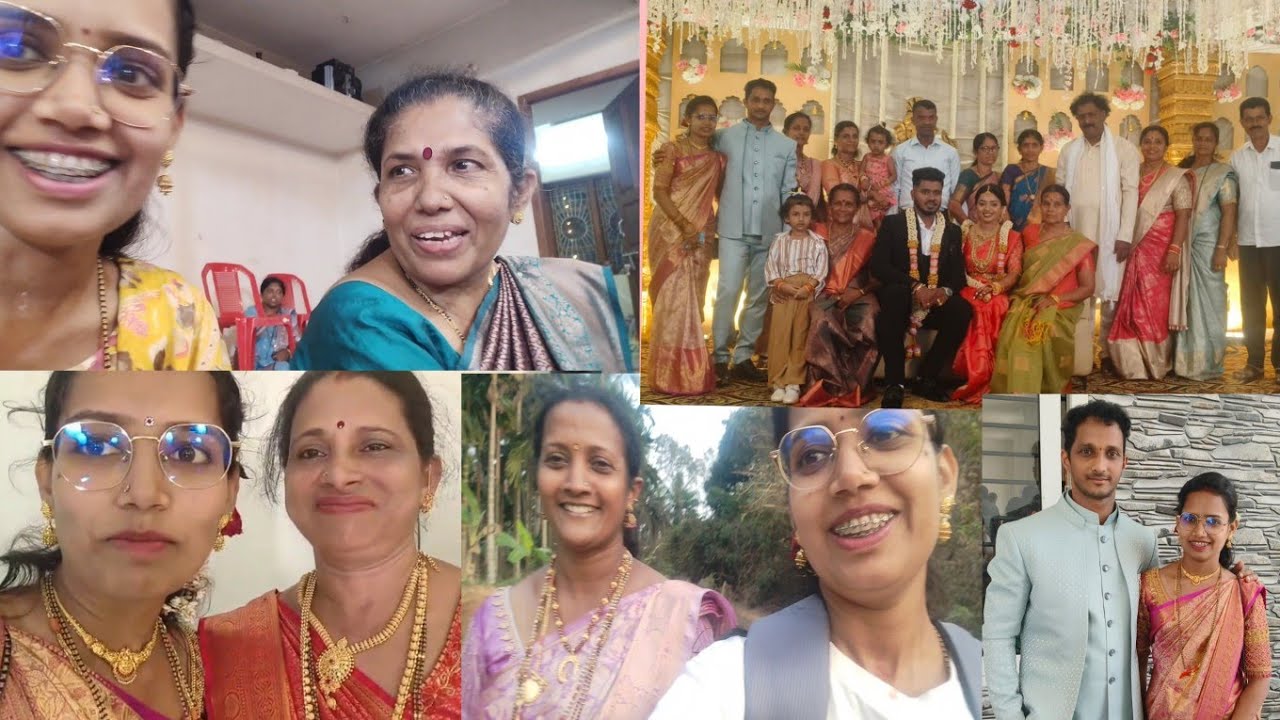 Marriage vlog Yan Yenna Dare saree pardini 🥰🥰