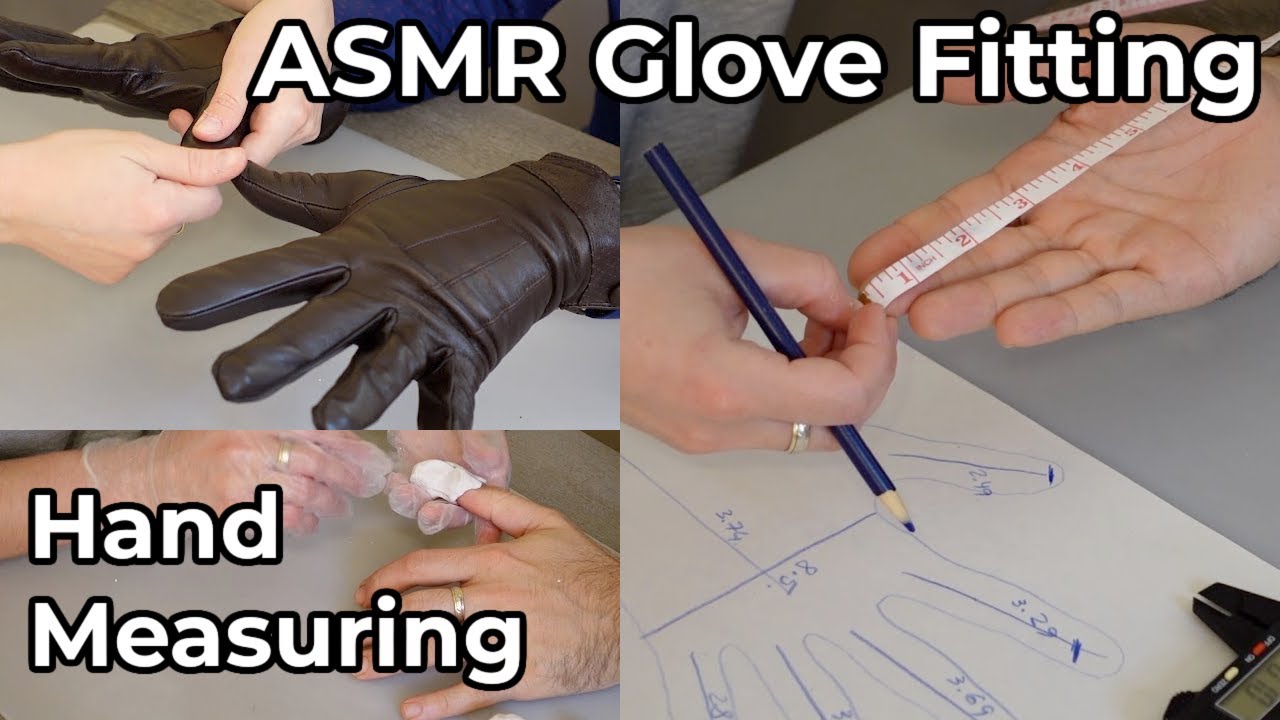 ASMR Detailed Glove Fitting, Measuring & Molding (Soft Spoken Relaxing ASMR Roleplay)