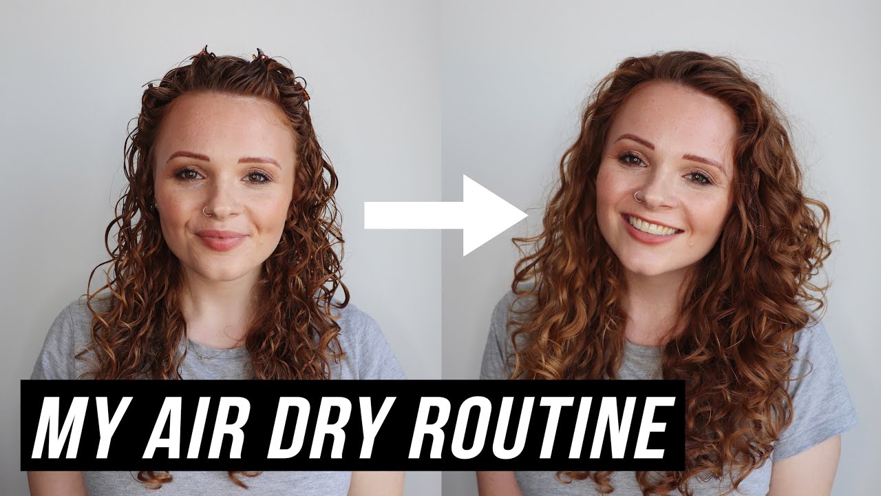 HOW TO AIR DRY CURLY HAIR | MY AIR DRY ROUTINE WITH CURLSMITH