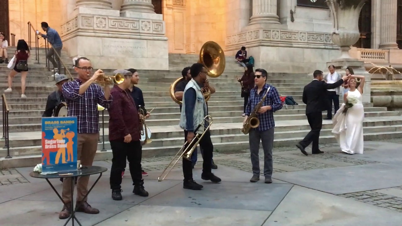 Iko Iko: Sugartone Brass Band, New York Public Library - NYC