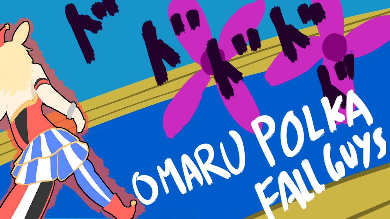 【Hololive/Eng】OMARU POLKA gets Whirlygig'd (Fall Guys)