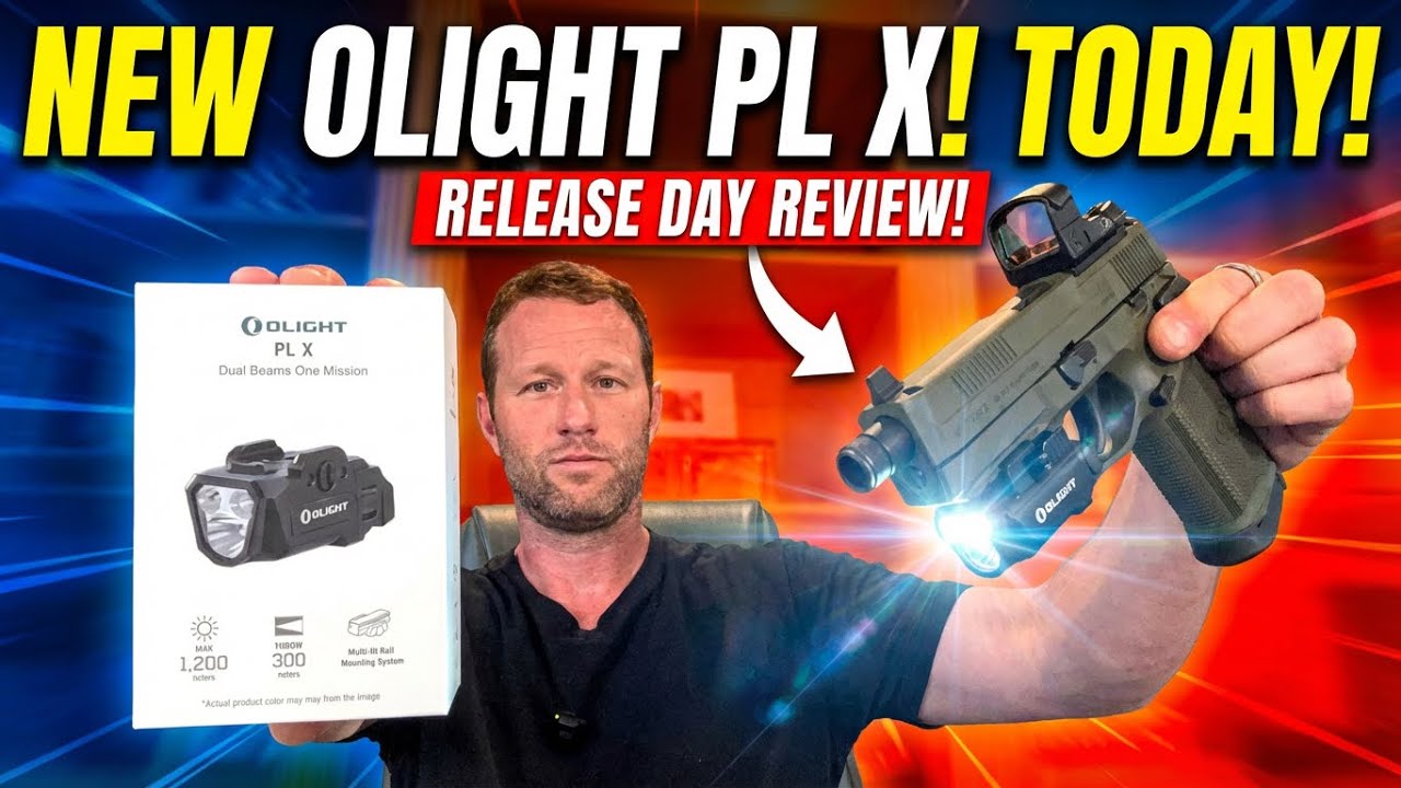 Olight PL X Is HERE 🔥 Dual-Beam Pistol Light | First Look for Airsoft