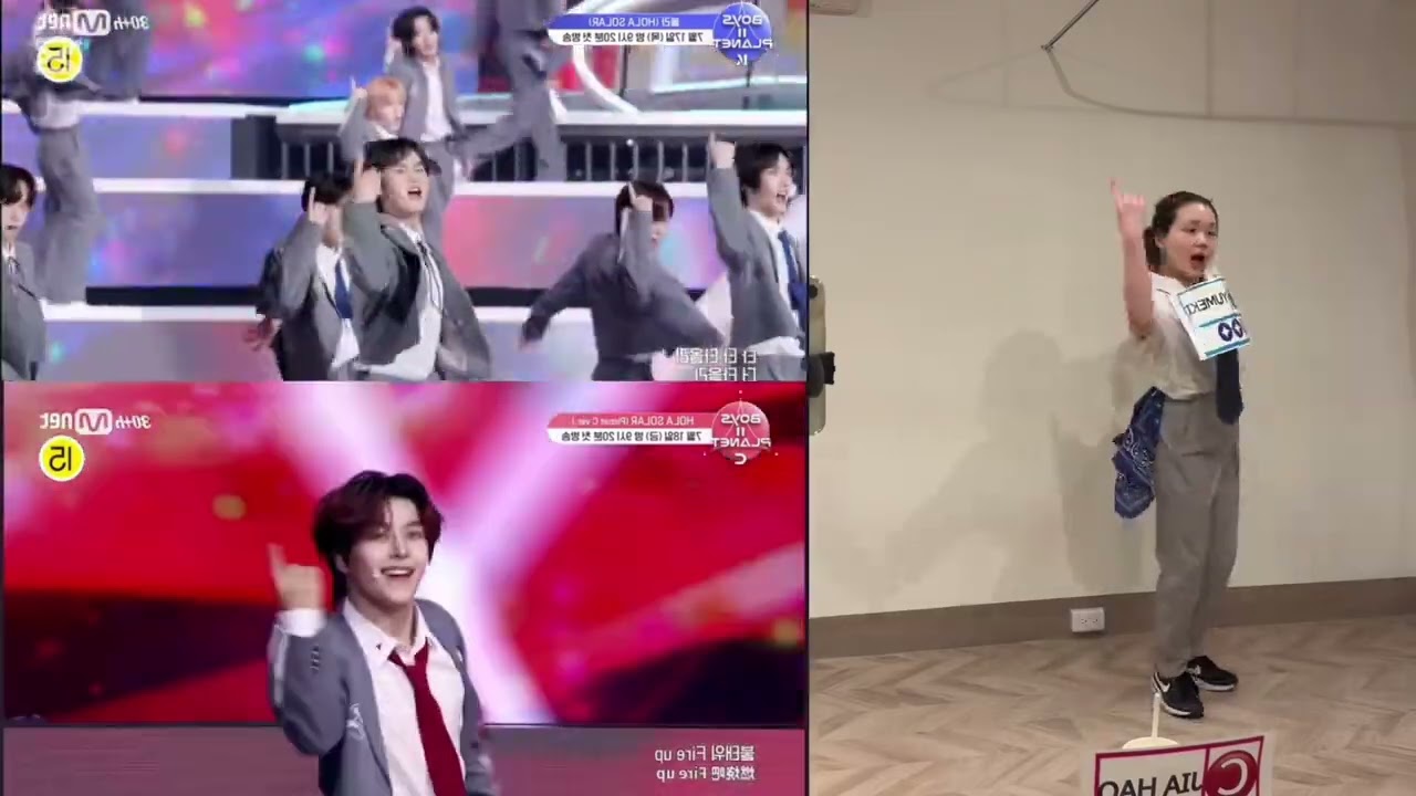 【Dance cover】最速 HOLA SOLAR （올라）/BOYS 2 PLANET Full size