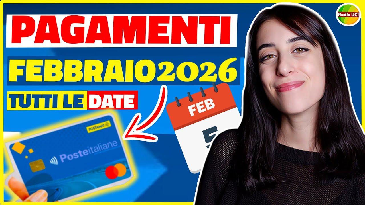 PAGAMENTI INPS FEBBRAIO 2026: Date calendario ricariche ADI NASpI AU