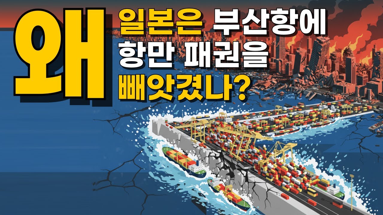 일본이 항만 패권을 부산항에 빼앗긴 4가지 이유 (한신 대지진과 전략적 실패)