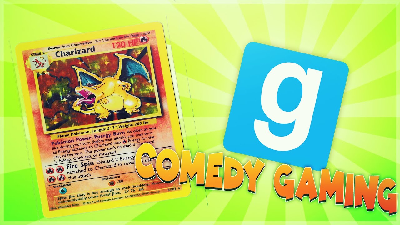 GMOD - Pawn Stars Parody - Moments Where I'm Killed By A Pokemon Card - Comedy Gaming