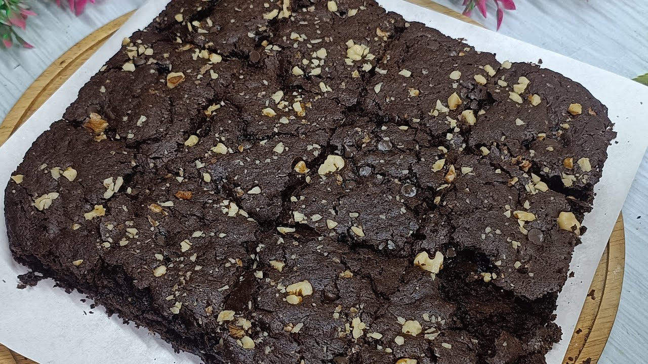 Eggless Brownie Recipe | Chocolate Brownie Recipe | Fudgy Brownies| Dessert Recipe | Brownie Recipe