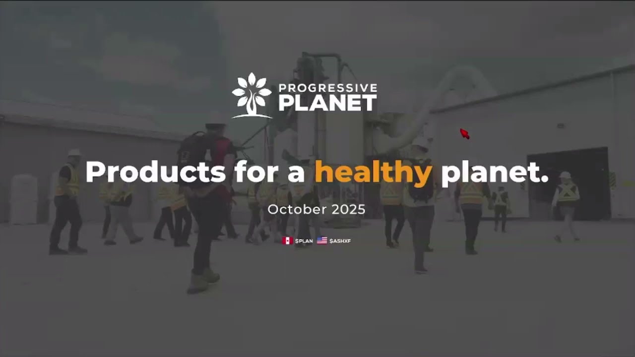 Веб-трансляция Progressive Planet (TSX-V: PLAN / OTCQB: ASHXF) | Презентация Planet MicroCap: ТОР...