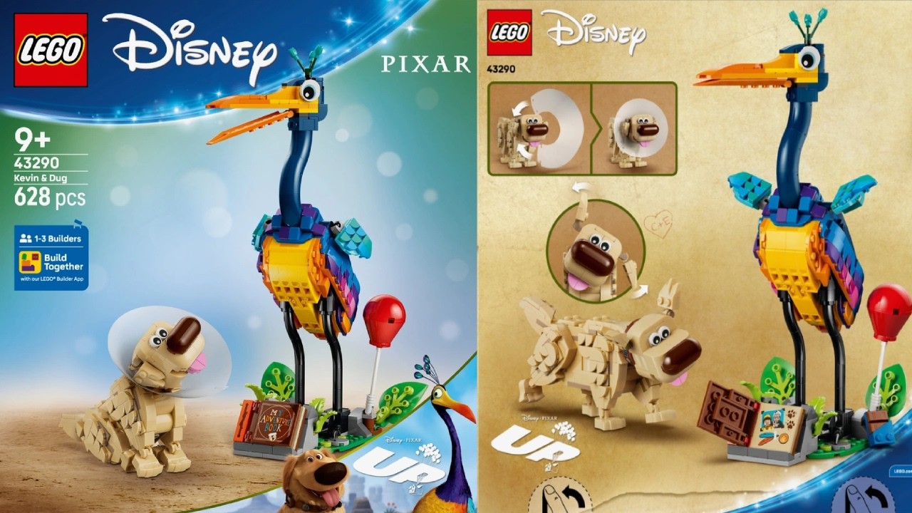LEGO Instructions - Disney - 43290 - Kevin & Dug - Up (All Books)