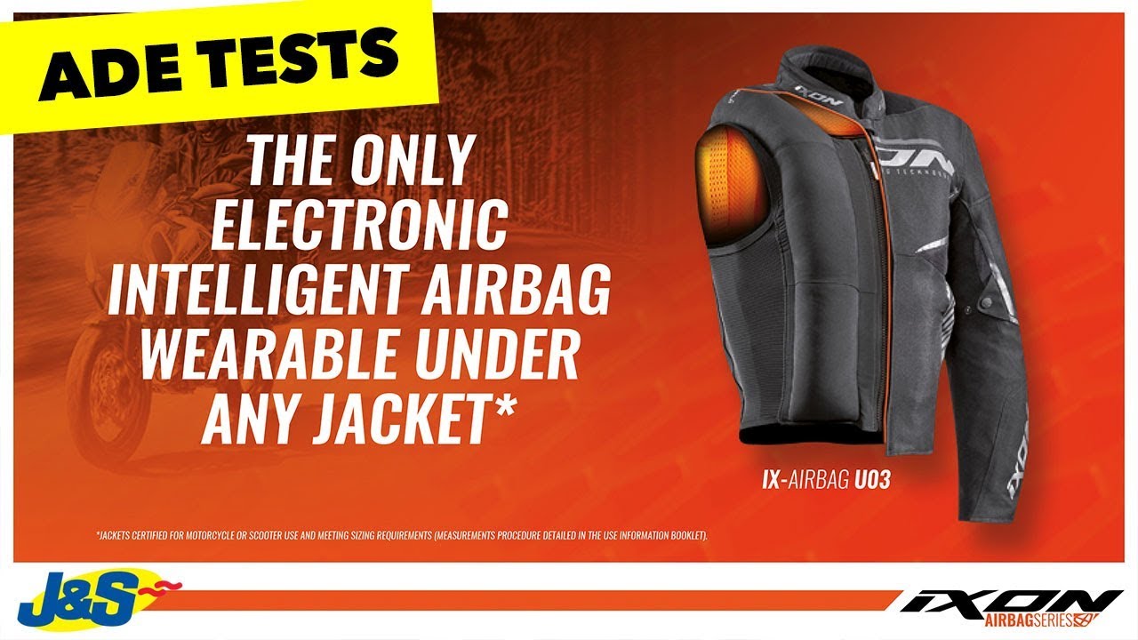 Testing out an all new motorcycle air bag vest by Ixon - J&S Accessories Ltd