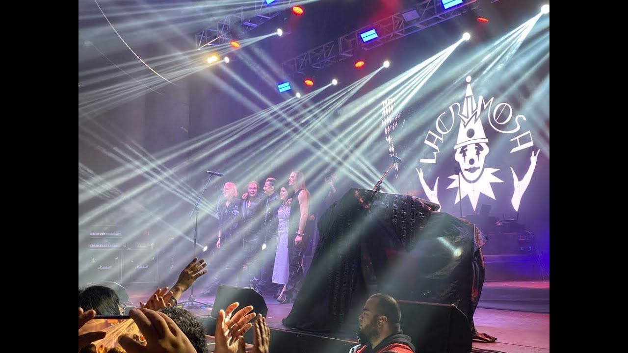Lacrimosa en chile teatro coliseo 12/11/2023