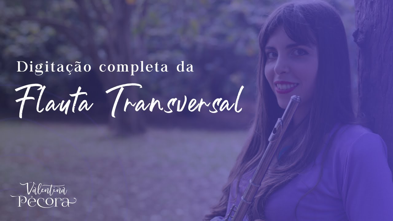 Todas as notas das 3 oitavas da Flauta Transversal