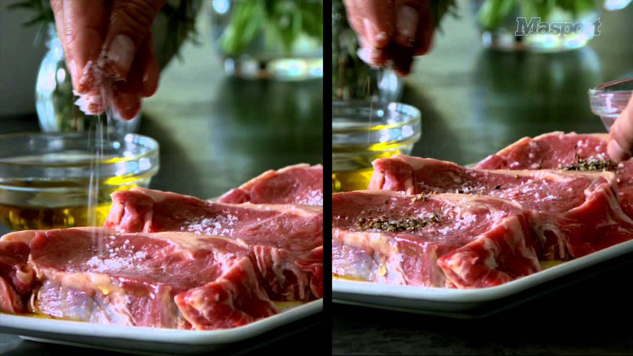 Ziggy Cooking the Perfect Steak