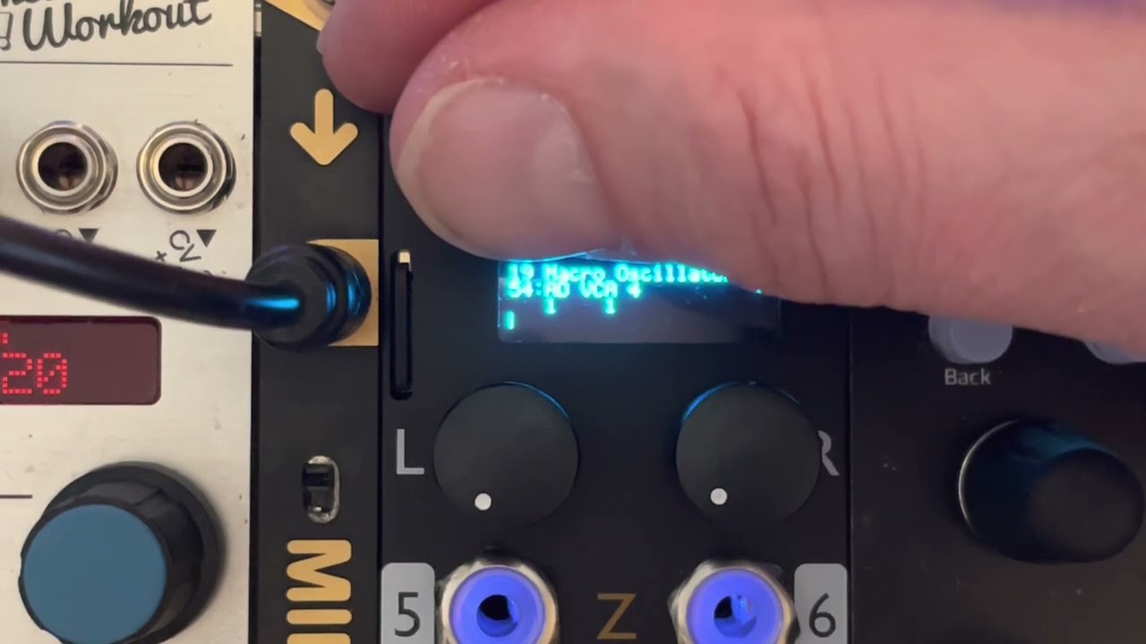 Vector Sequencer / Chords with Disting EX in Macro Oscillator (MI Braids) mode. 4 voice polyphony.