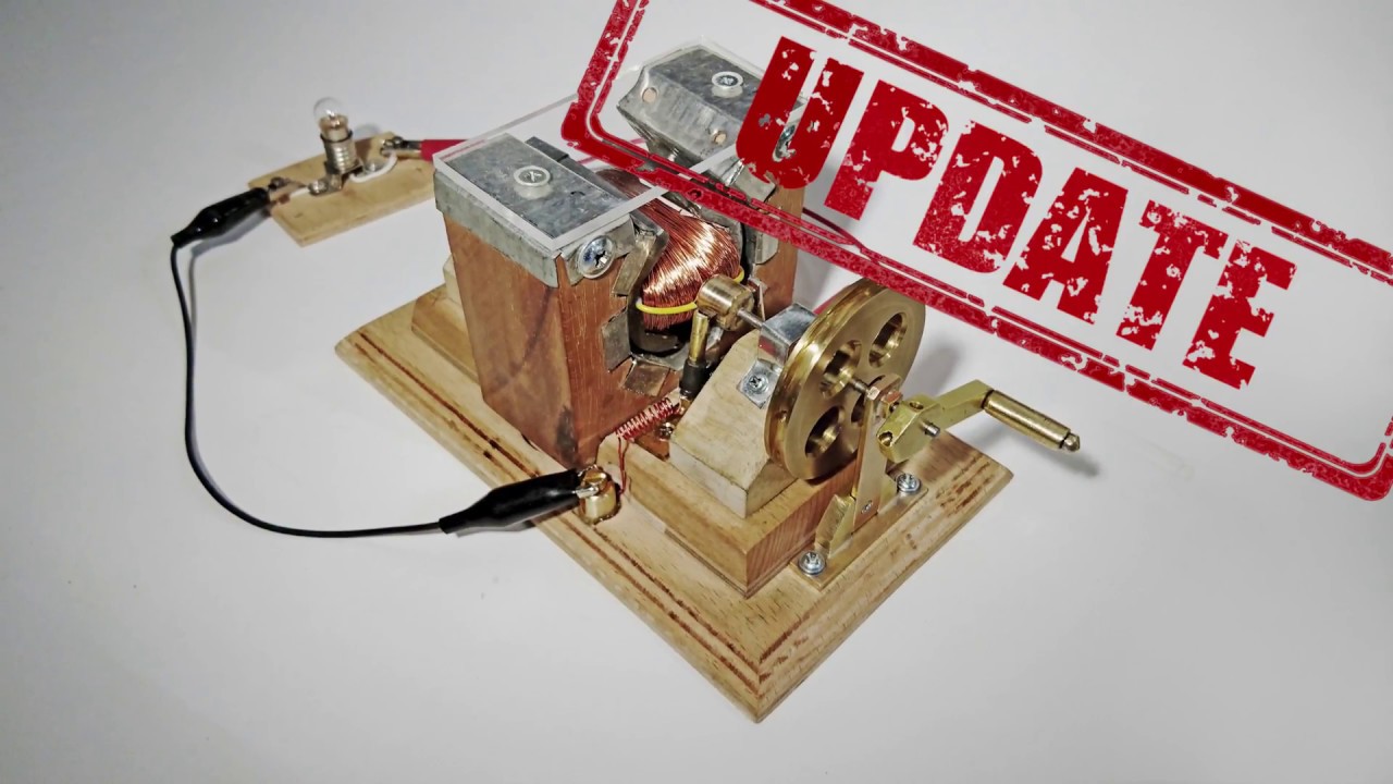 Update: Gleichstrom Generator selbstbau