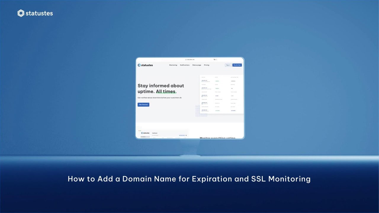 How to Monitor Domain Expiration and SSL Certificates: Step-by-Step Guide