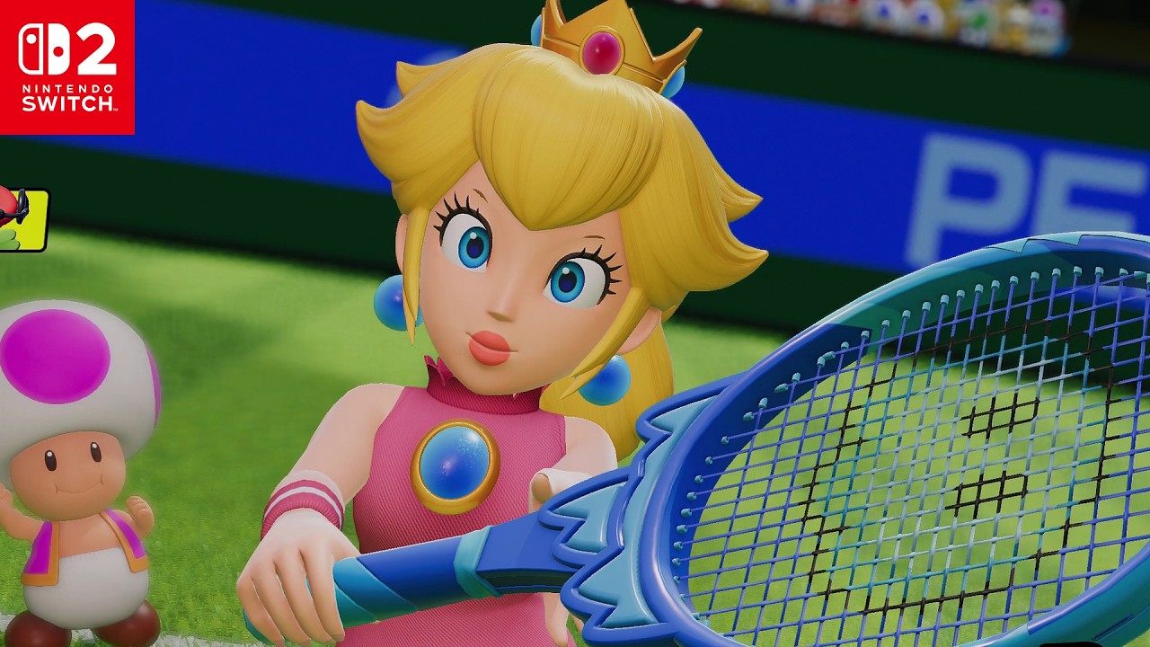 Peach, Mario Vs. Daisy, Luigi - Mario Tennis Fever | Nintendo Switch 2