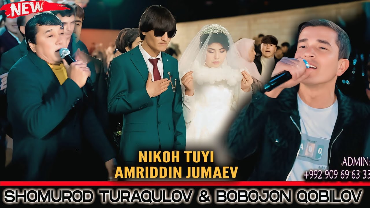 Shomurod Turaqulov & Bobojon Qobilov Amriddin Jumaev Nikoh Tuyida 2025