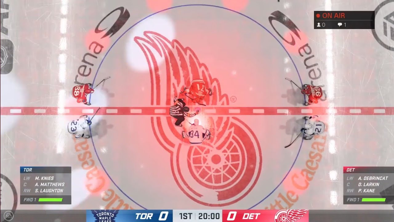 NHL 24 MAPLE LEAFS @ RED WINGS SGM1 / 20