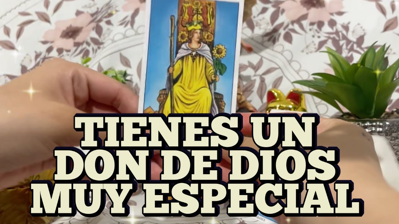DIOS TE REGALO UN DON Y NO LO SABIAS