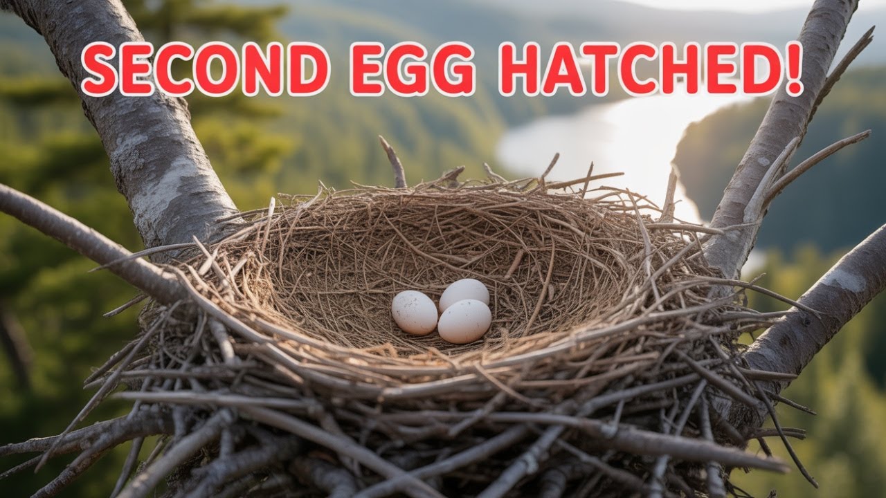 Jackie and Shadow's Second Egg Arrives at Big Bear 1.26.26!