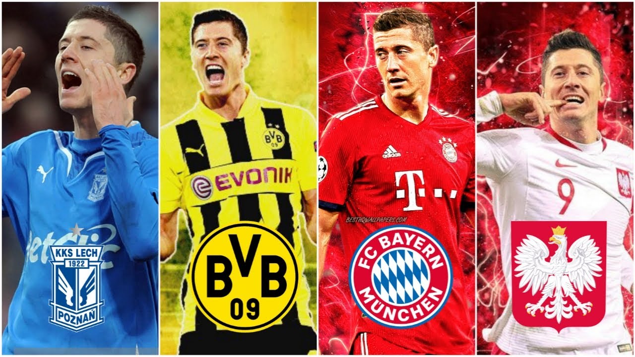 Robert Lewandowski's Club Career Every Season Goals