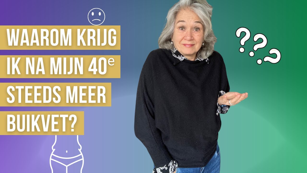 Waarom krijg je steeds meer buikvet? Ontdek de top 3 redenen en wat je er aan kunt doen.