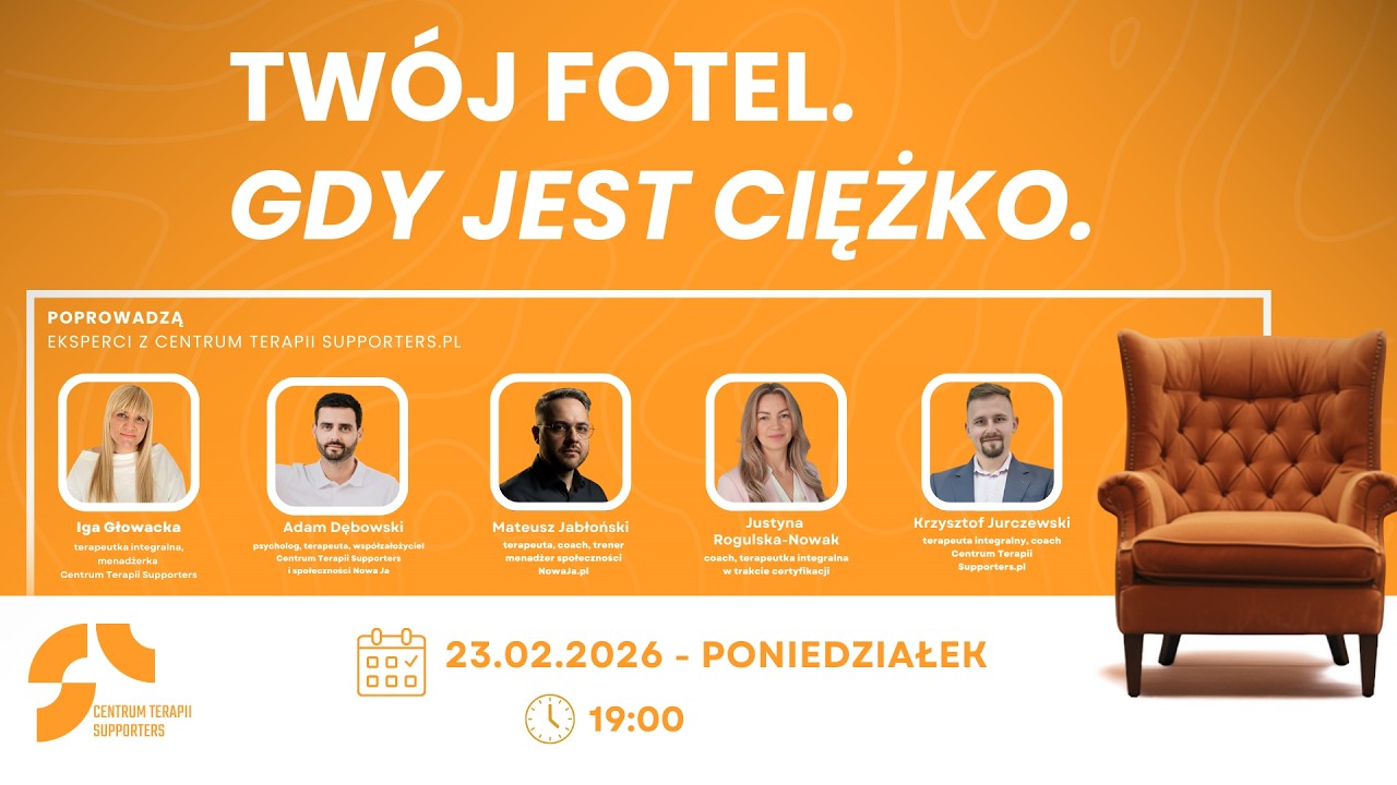 Twój Fotel. Gdy jest ciężko.
