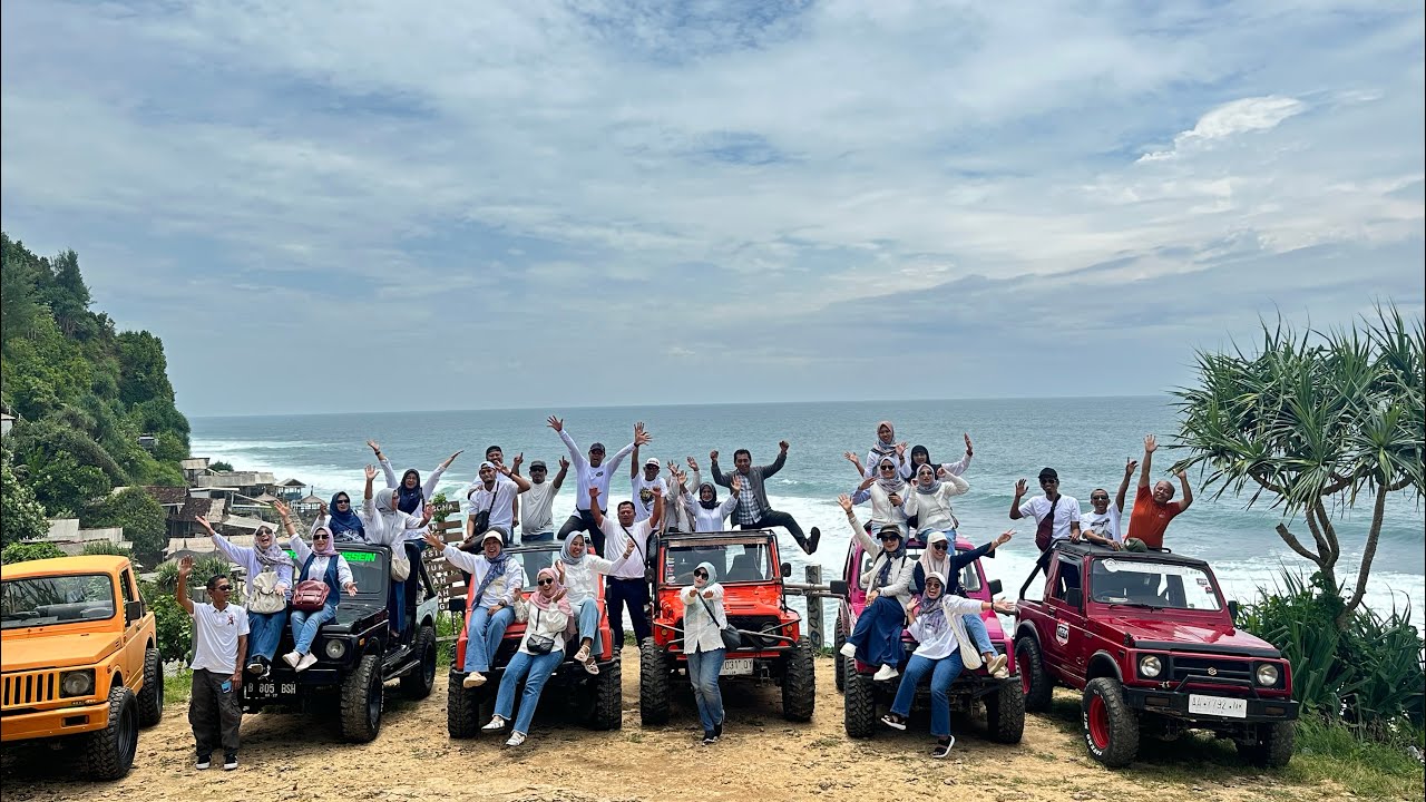 Dolan bareng kantor Kecamatan Kedawung Sragen ke Gunung Kidul 