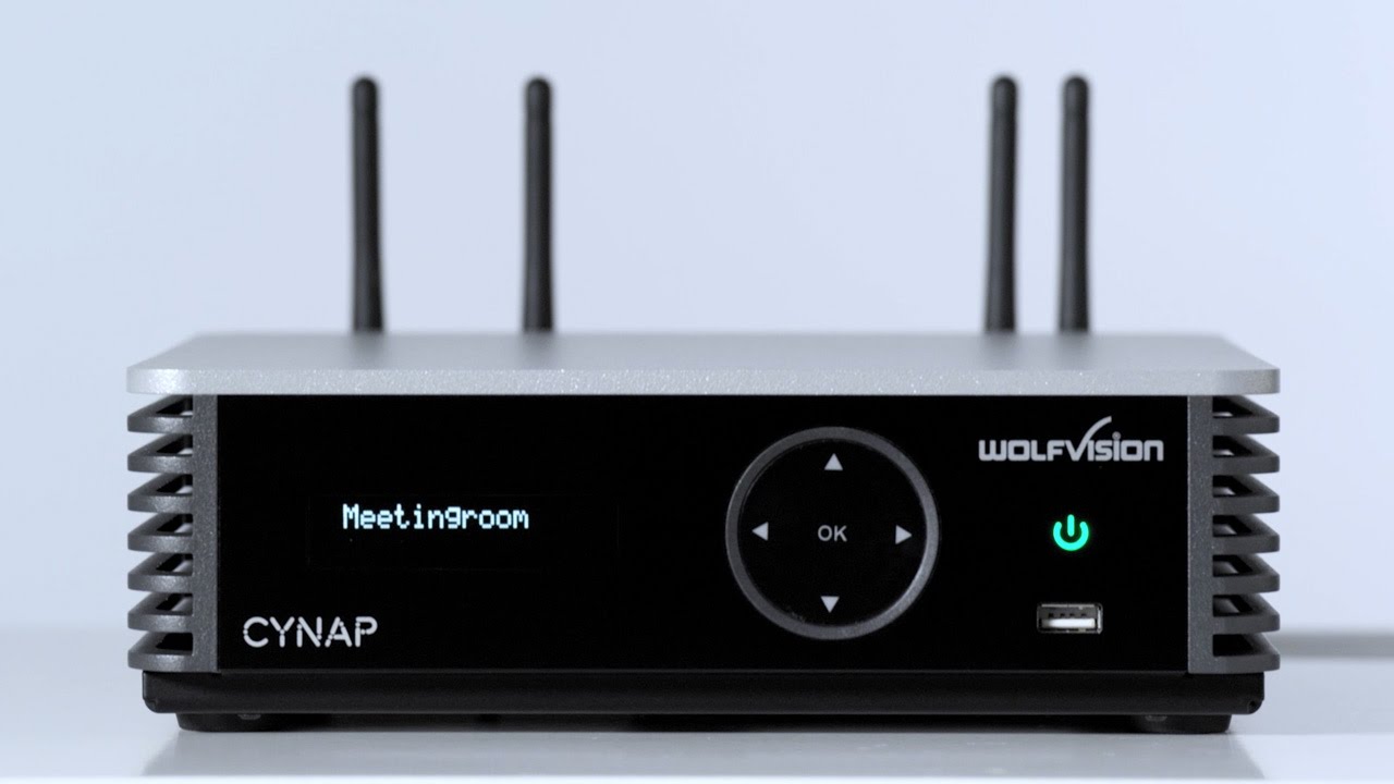 WolfVision Cynap: All-in-one presentation & collaboration system