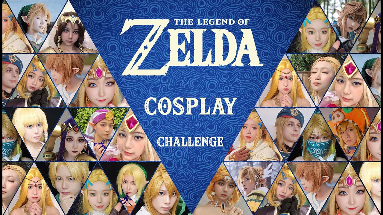The Legend of Zelda Cosplay Challenge ゼルダの伝説 Breath of the Wild コスプレ Tears of the Kingdom Zelink