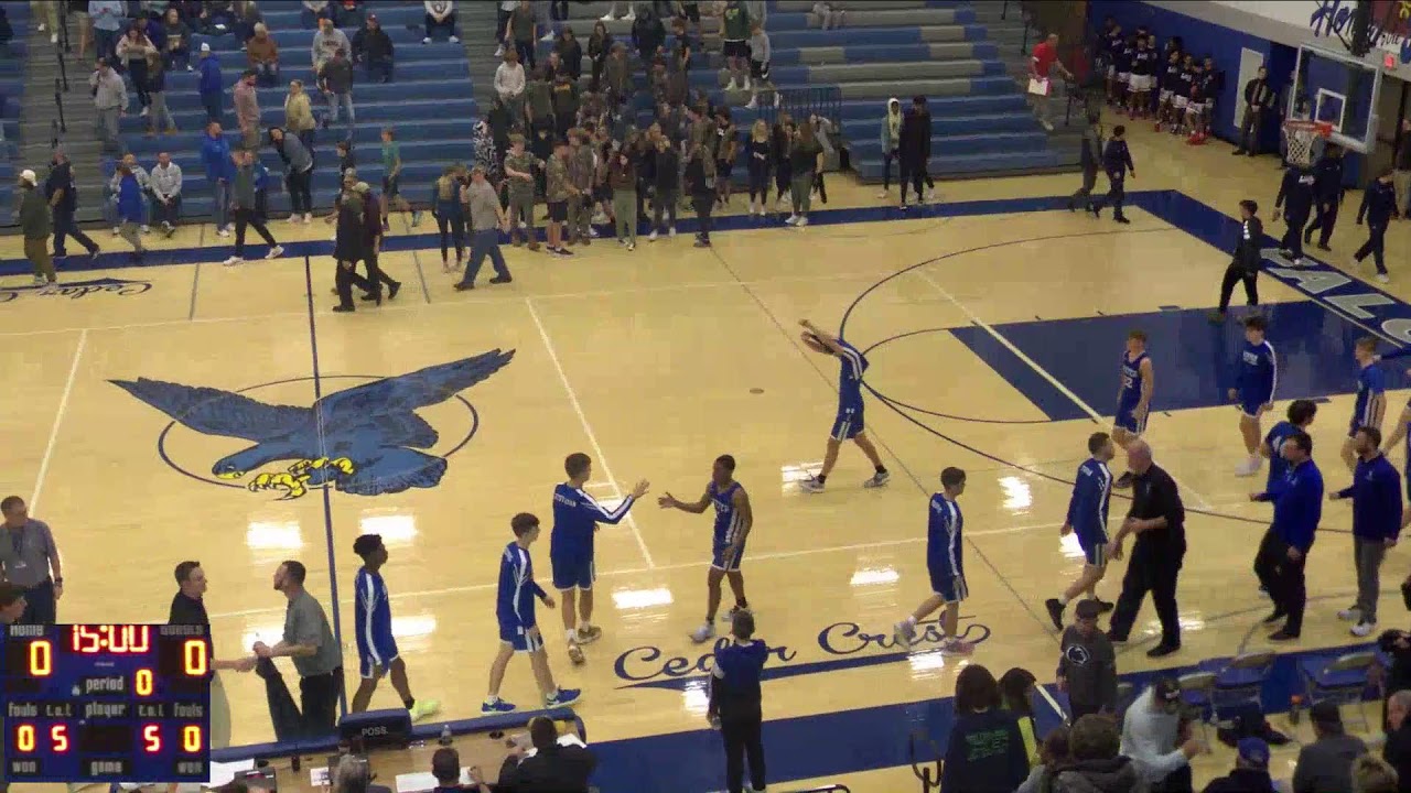 Cedar Crest High vs Exeter Township High School Boys' Varsity Basketball