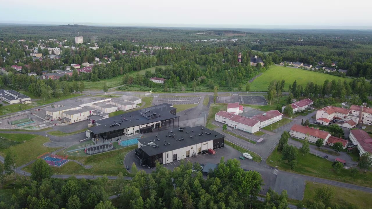 Pieksänjärveltä kuvattua (Drone ilmakuvaa)
