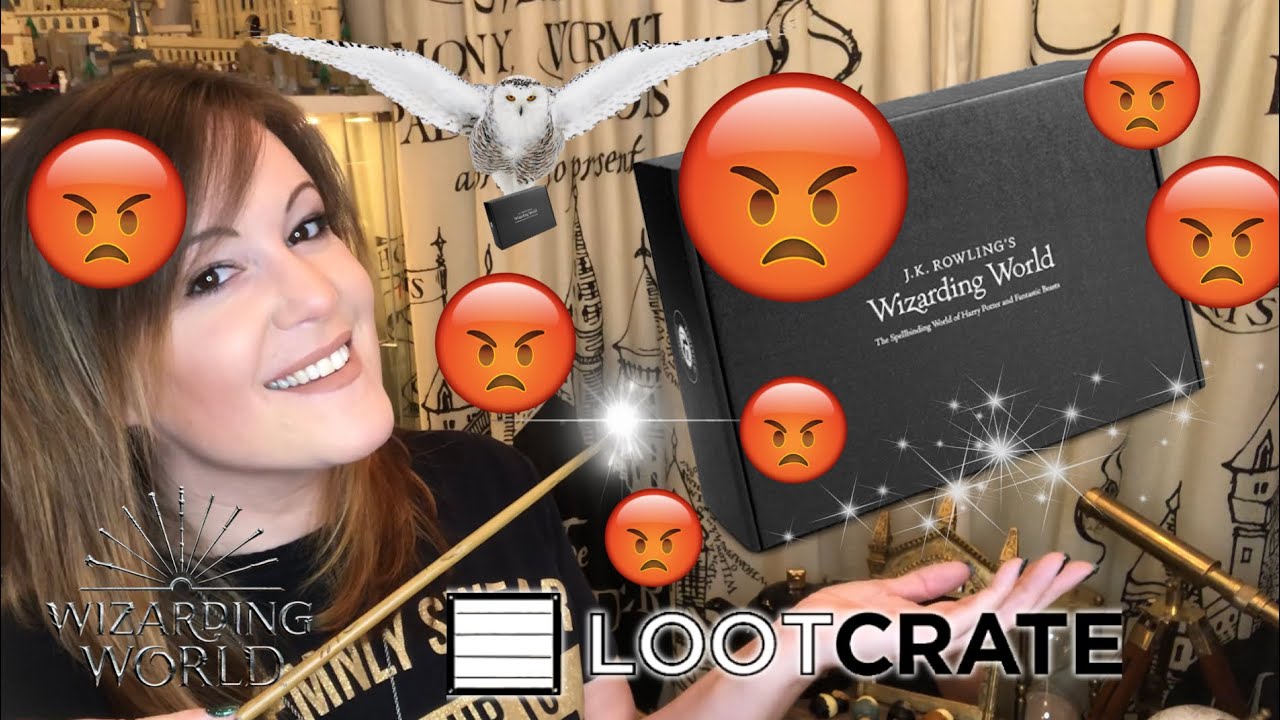 MARCH WIZARDING WORLD LOOT CRATE 2019 UNBOXING| DISAPPOINTING!