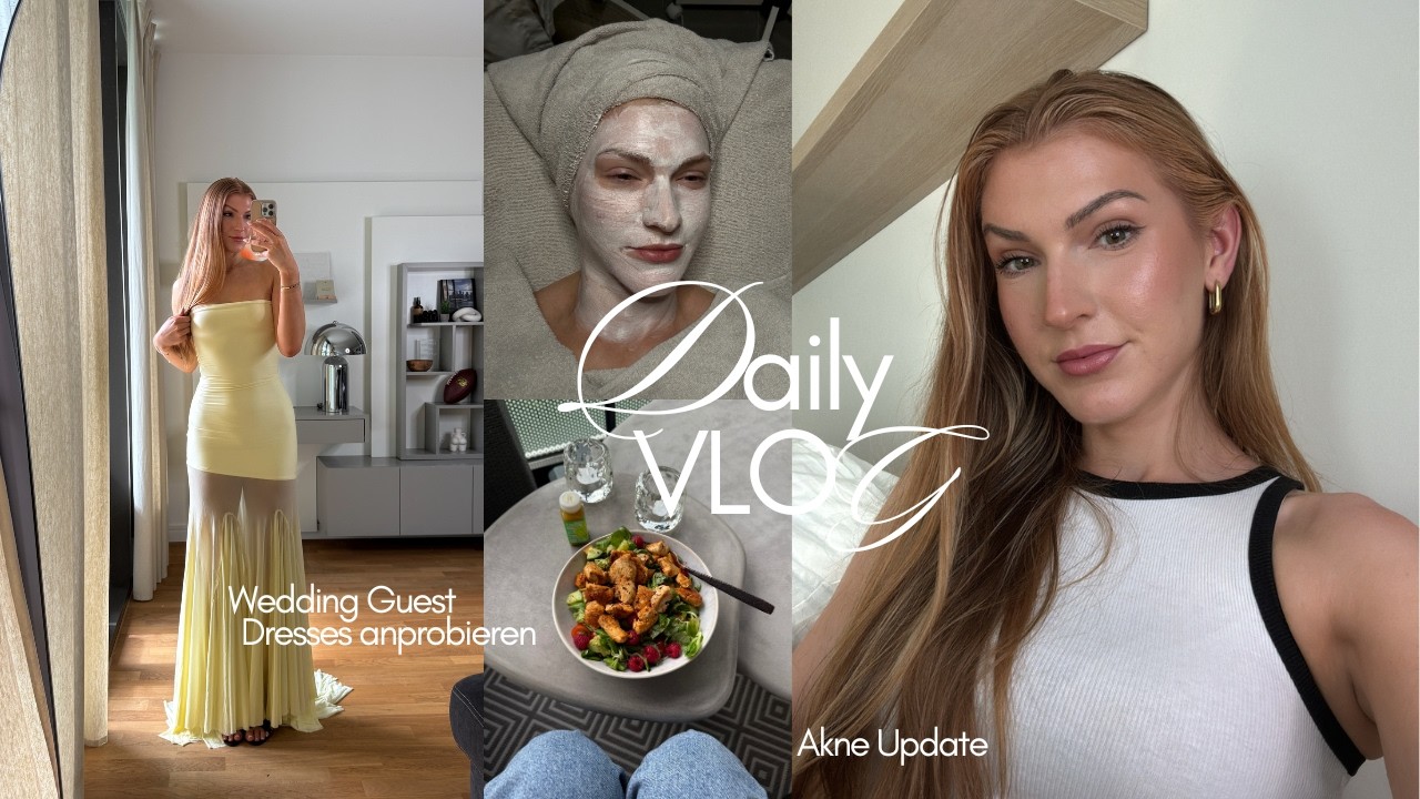 XXL WEEKLY VLOG: Akne Update, Wedding Guest Dresses, Struggles & Real Life