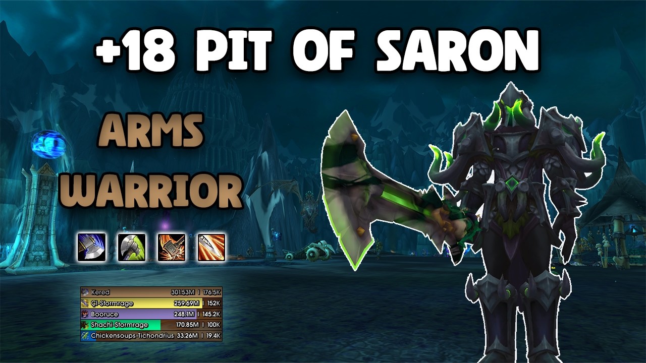 +18 Pit of Saron | Colossus Arms Warrior POV | Midnight Season 1
