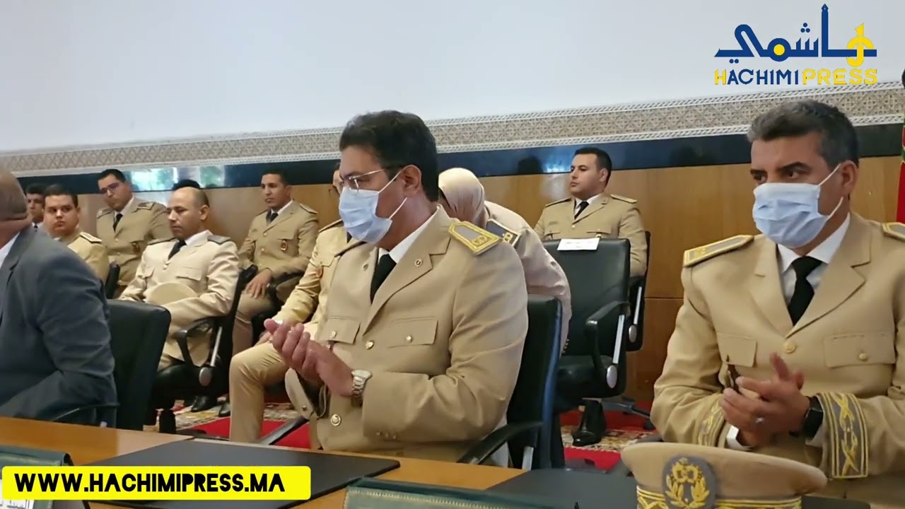 حفل تنصيب رجال السلطة الجدد الذين تم تعيينهم مؤخرا على مستوى إقليم تطوان