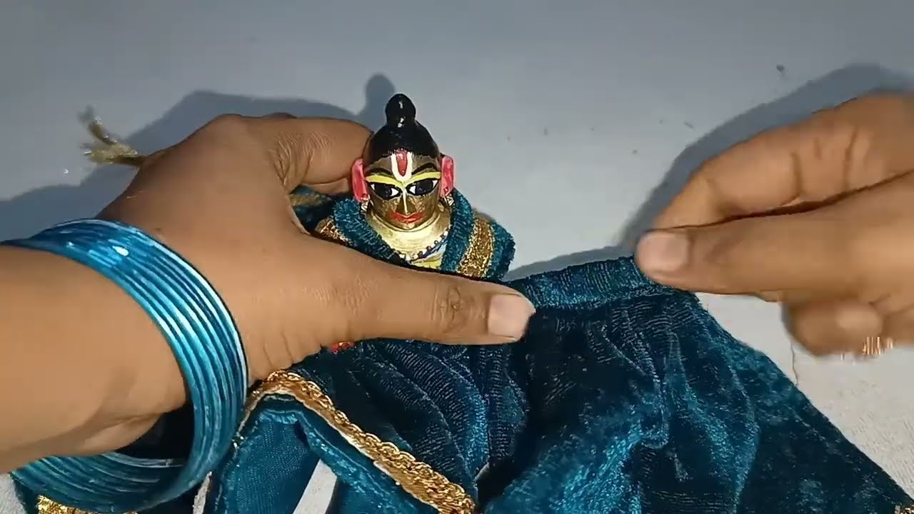 लडडू गोपाल वेलवेट ड्रेस कम बजट में बहुत सारी चीजे तैयार @लाडलीश्रीजी