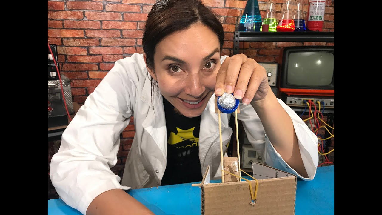 S7E5: Make your own Superhero Throwing Machine! | Nanogirl's Lab | STEM activities for kids