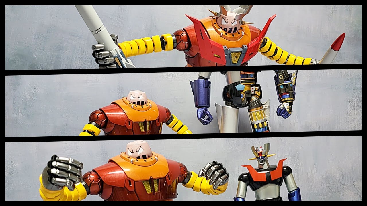 Blitzway Carbotix BOSS BOROT, mazinger Size comparison, 블리츠웨이 보스보로트 초혼 마징가 크기 비교, Blitzway ボスボロット