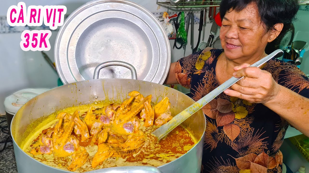 Cà Ri Vịt Nước Cốt Dừa 35K | Cô chủ chia sẻ quy trình làm cực ngon
