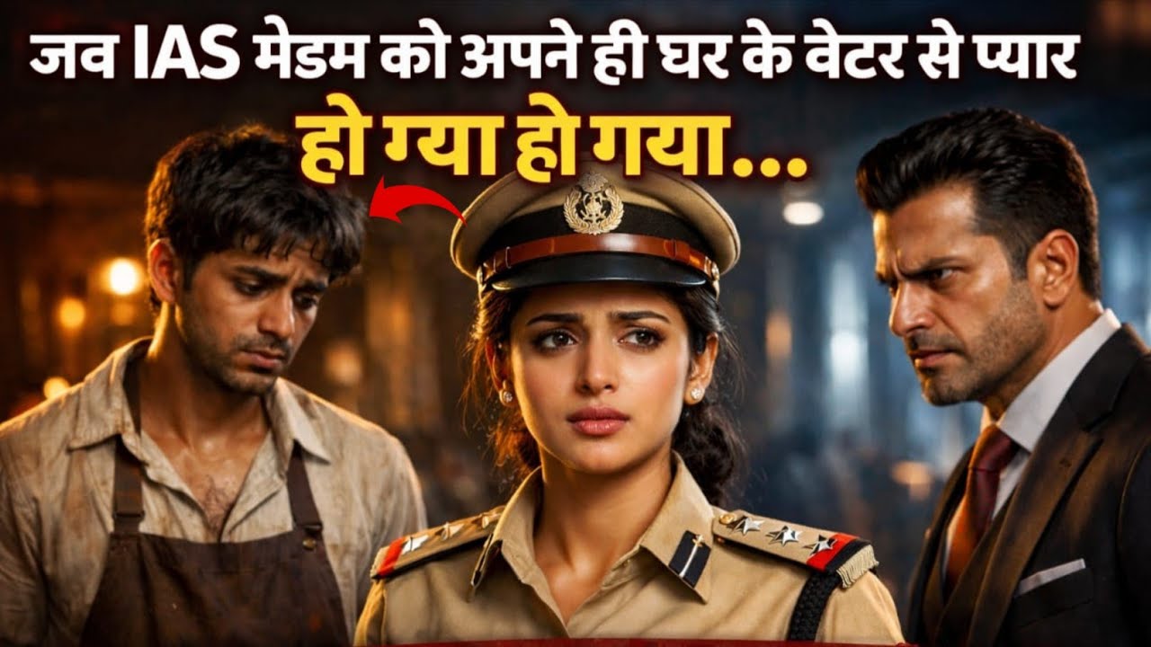 2026 👉 जब IAS मैडम को अपने ही घर के वेटर से प्यार हो गया… फिर जो हुआ किसी ने सोचा भी नहीं!🥲🥲