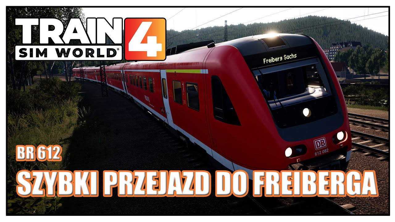 Szybki przejazd do Freiberga | BR 612 | Train Sim World 4 PL | TSW4 PC Gameplay