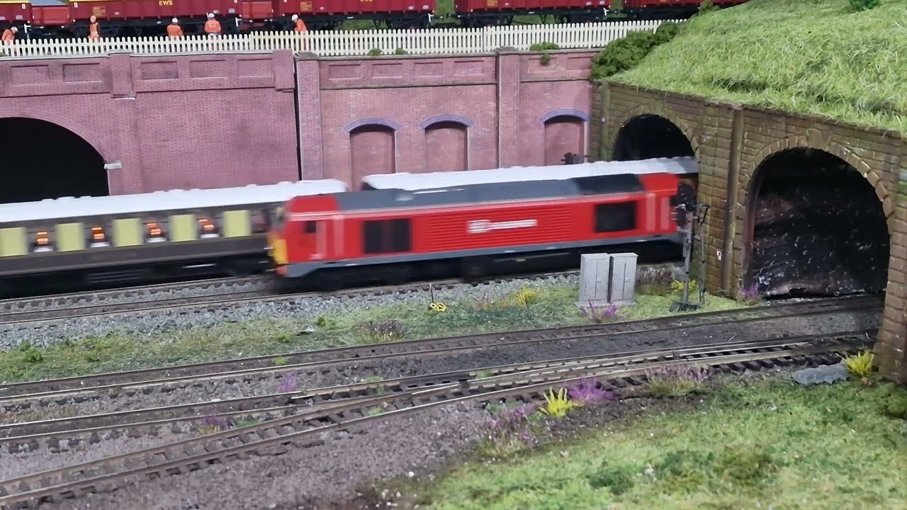 174. Db running session. Sound locos used.