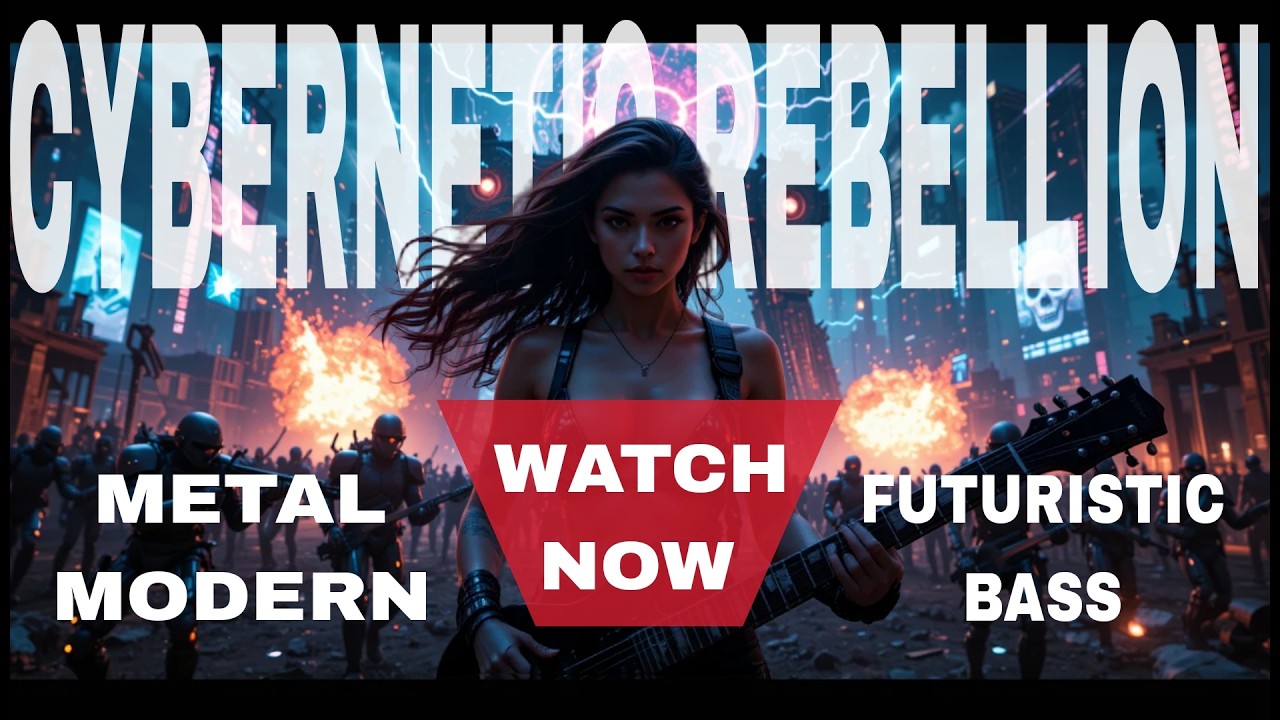 Cybernetic Rebellion: Modern Instrumental Metal Mix | Futuristic Bass & Dystopian EDM Playlist