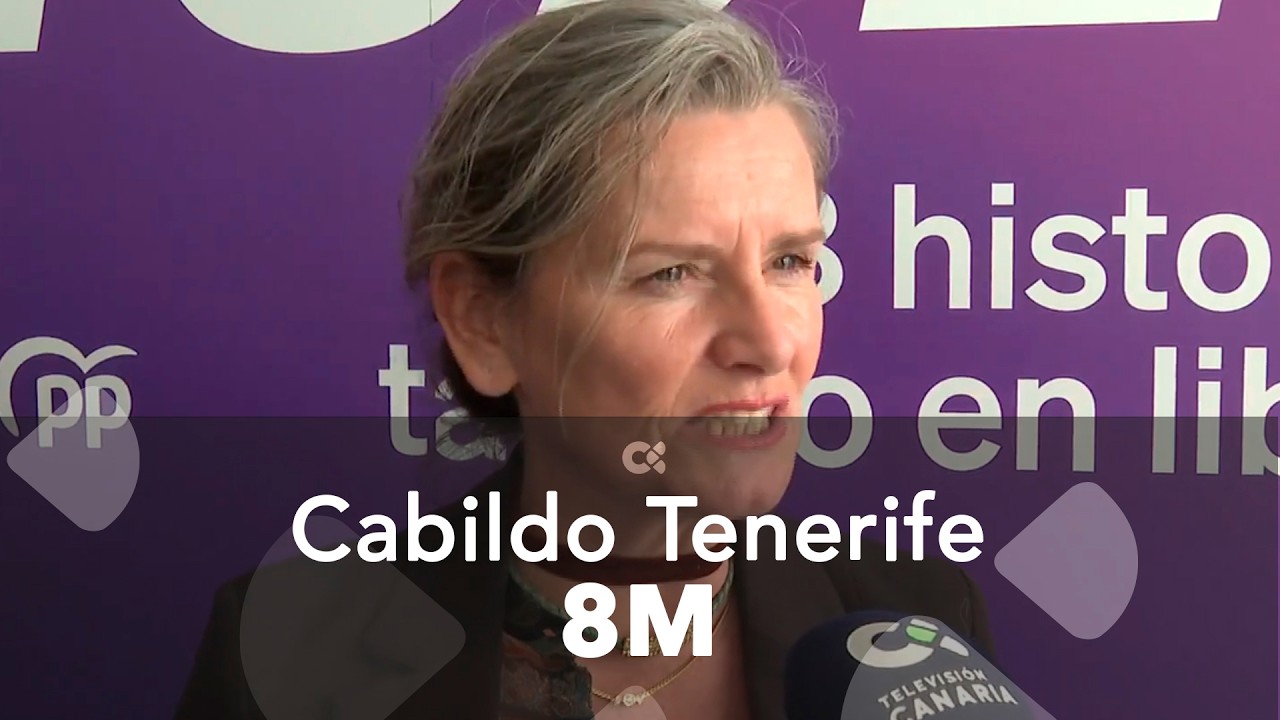 El Cabildo de Tenerife habla sobre el 8M